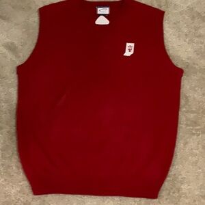 Men’s Indiana University sweater vest